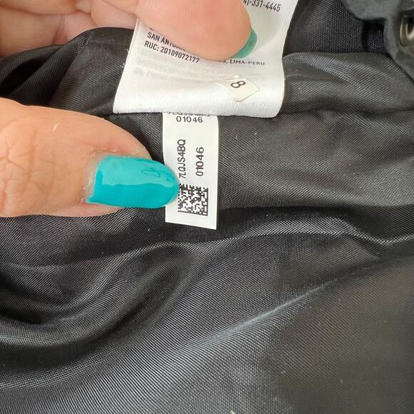 American Eagle AE Oversized Sherpa Fleece Pullover Buffalo Plaid Red M Medium - Picture 9 of 9